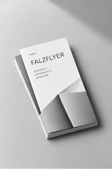 Falzflyer/Faltblätter, Einbruchfalz
